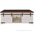 Furniture Wystfield Rectangular Cocktail Table, White/Brown